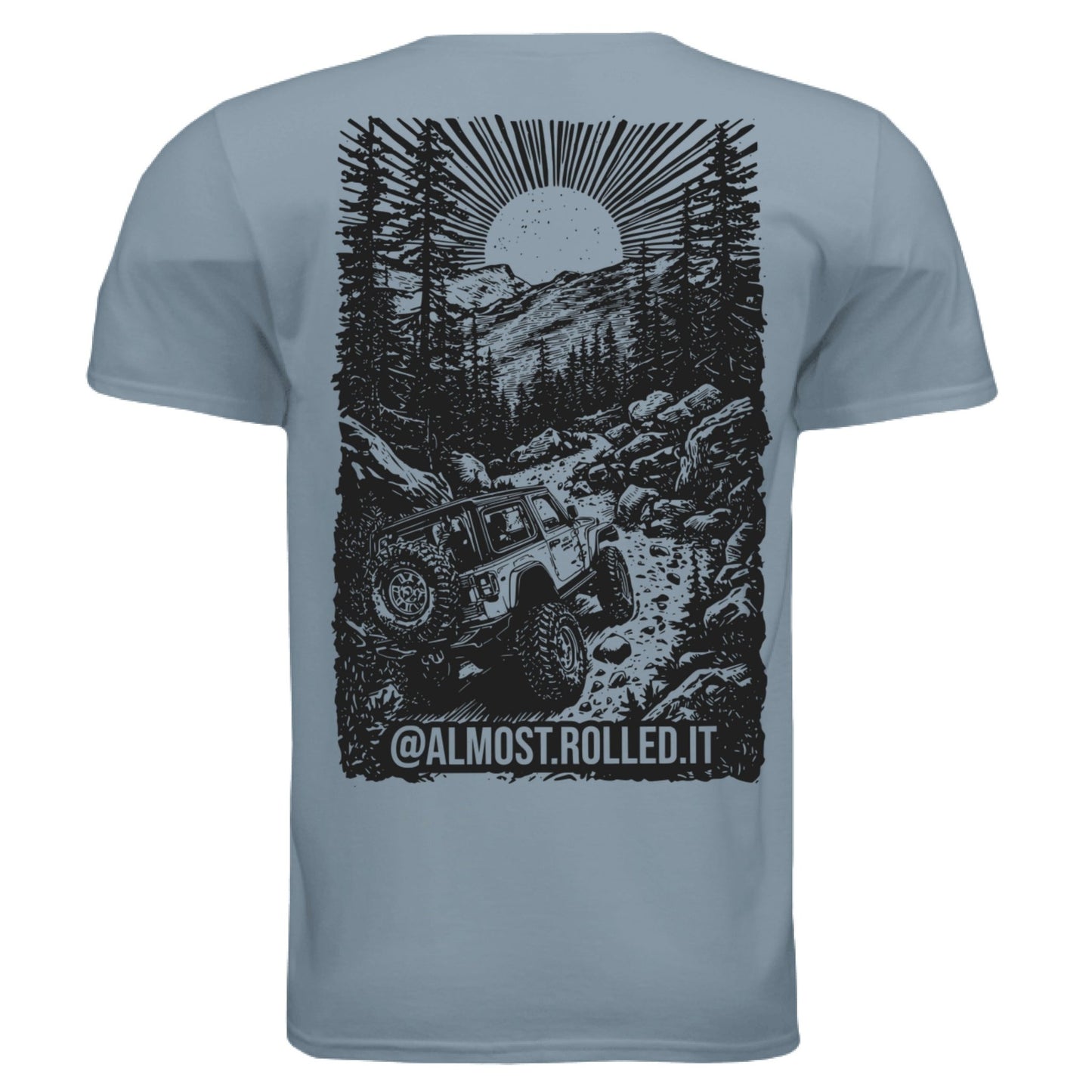 Almost Rolled It 4x4 Only SoftStyle T-Shirt - Almost Rolled It
