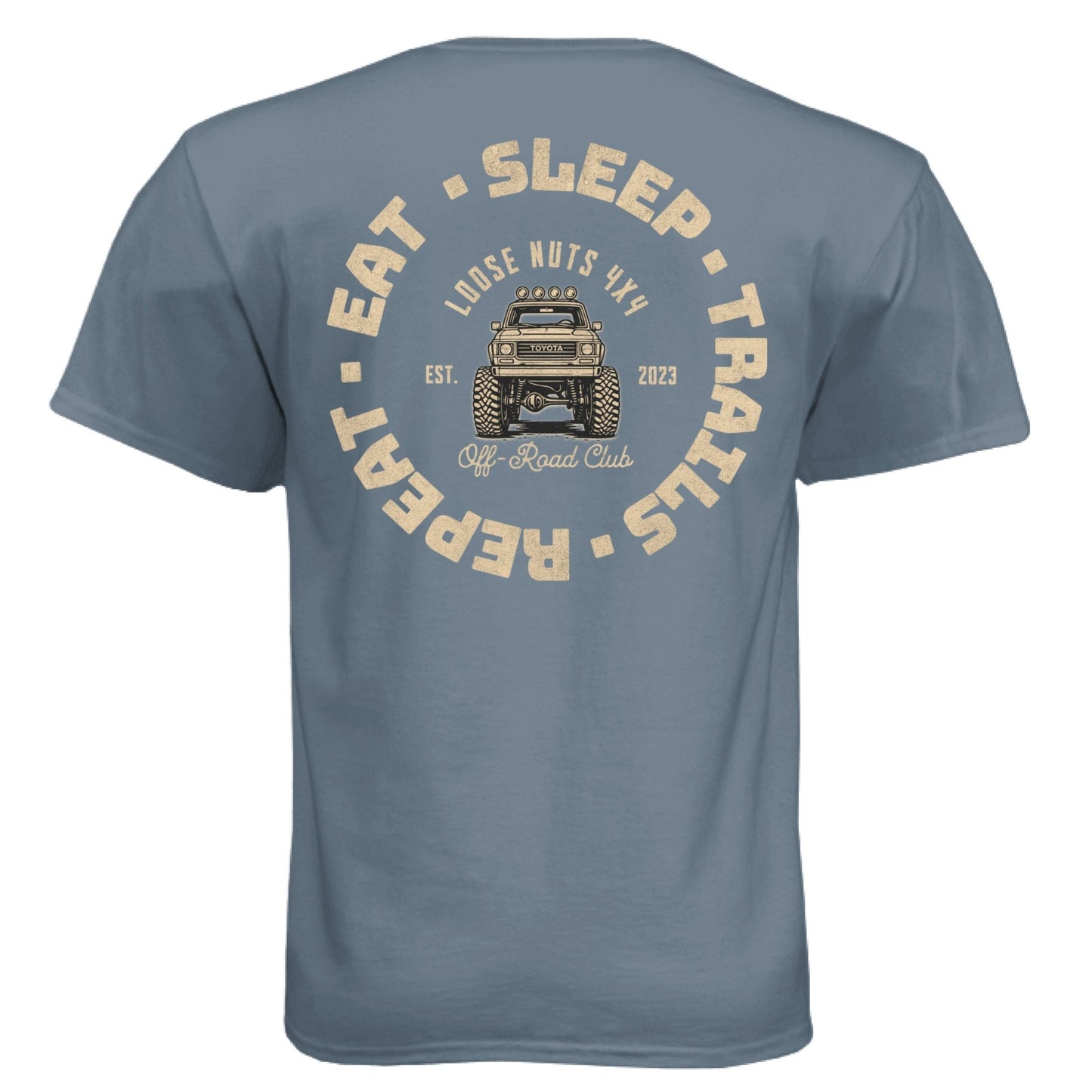 Eat Sleep Trails Yota Tee - Almost Rolled It