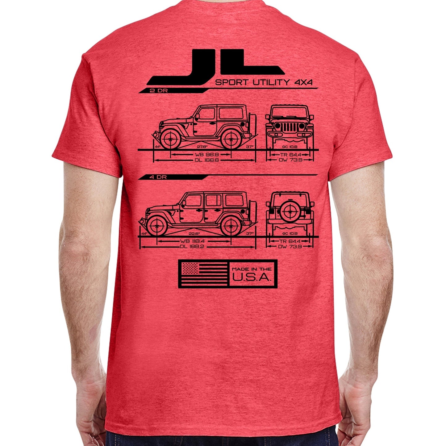 JL Blueprint T-Shirt - Almost Rolled It