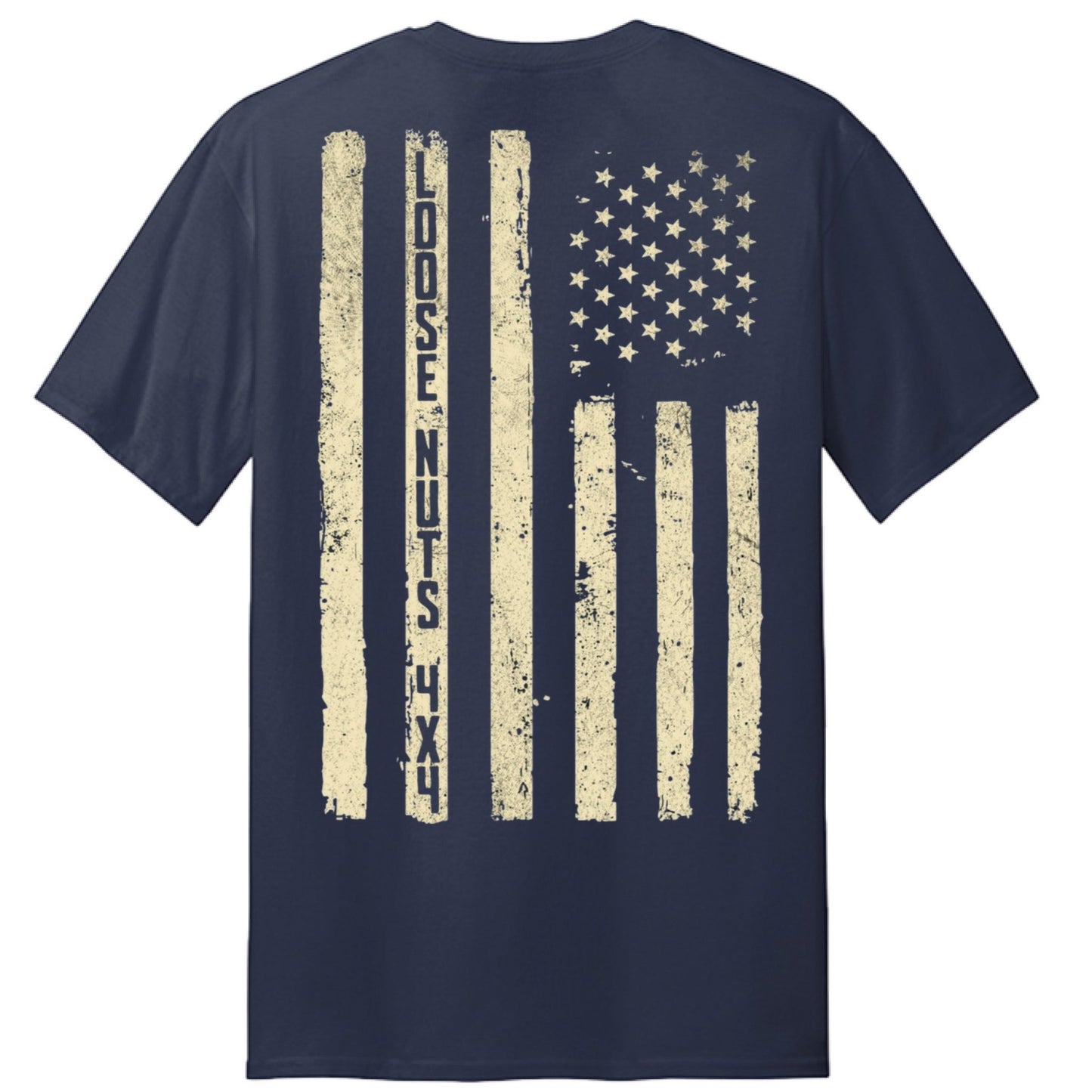 Loose Nuts 4x4 'Merica Big and Tall Tee - Almost Rolled It