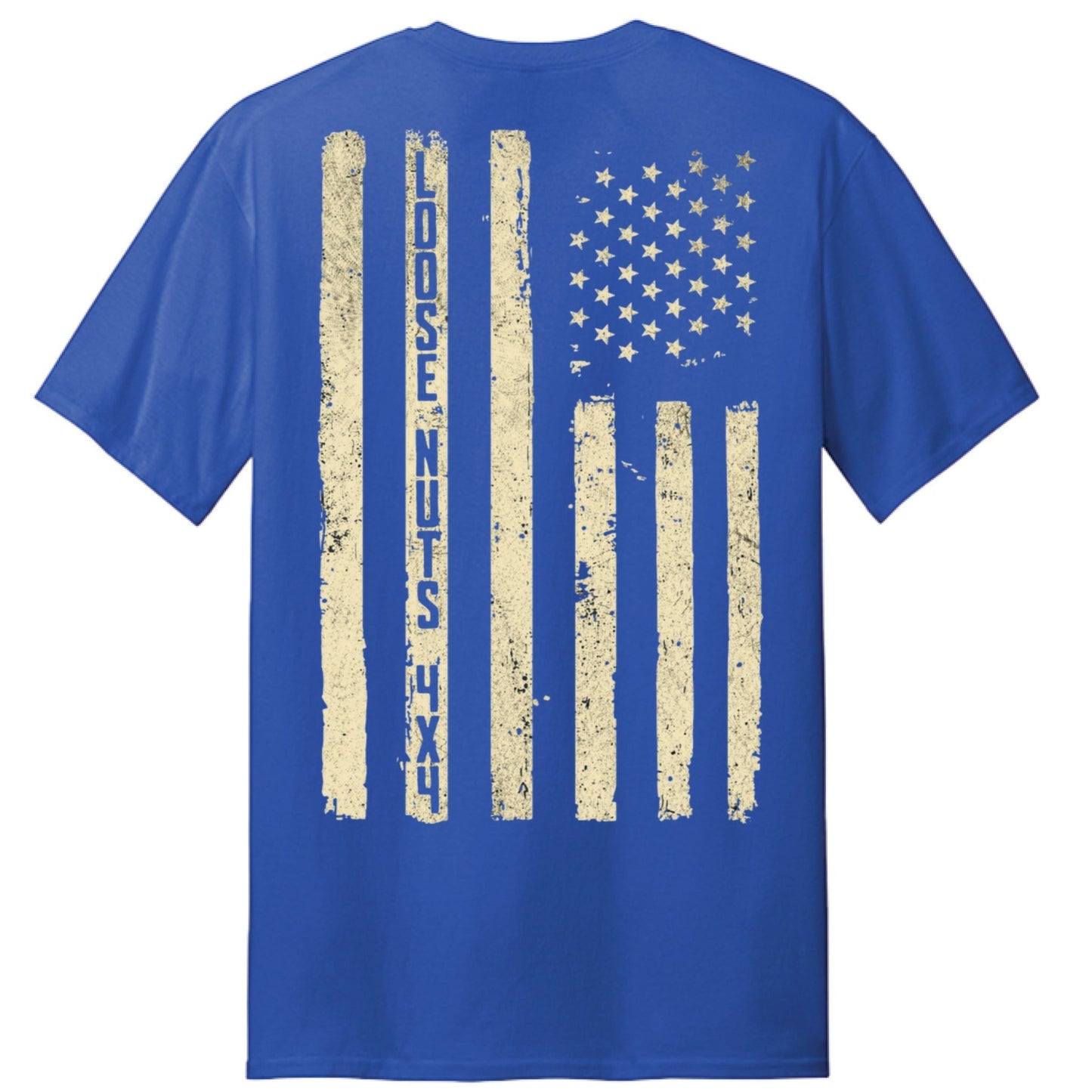 Loose Nuts 4x4 'Merica Big and Tall Tee - Almost Rolled It