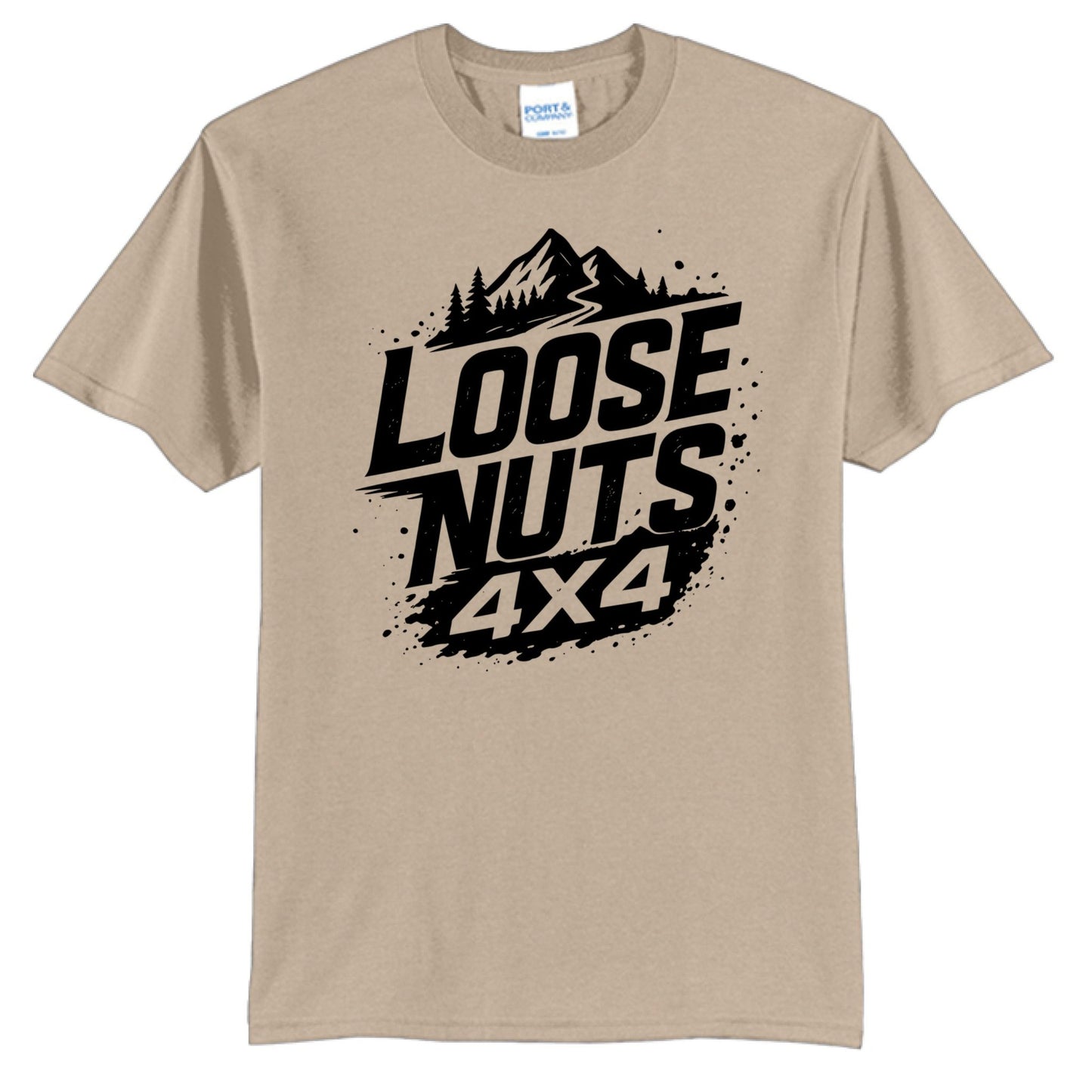 Loose Nuts Big and Tall Tee - Almost Rolled It
