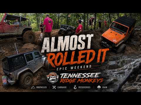 Windrock Park Trails 15, 6, 42 and 82 on the Tennessee Ridge Monkeys ride