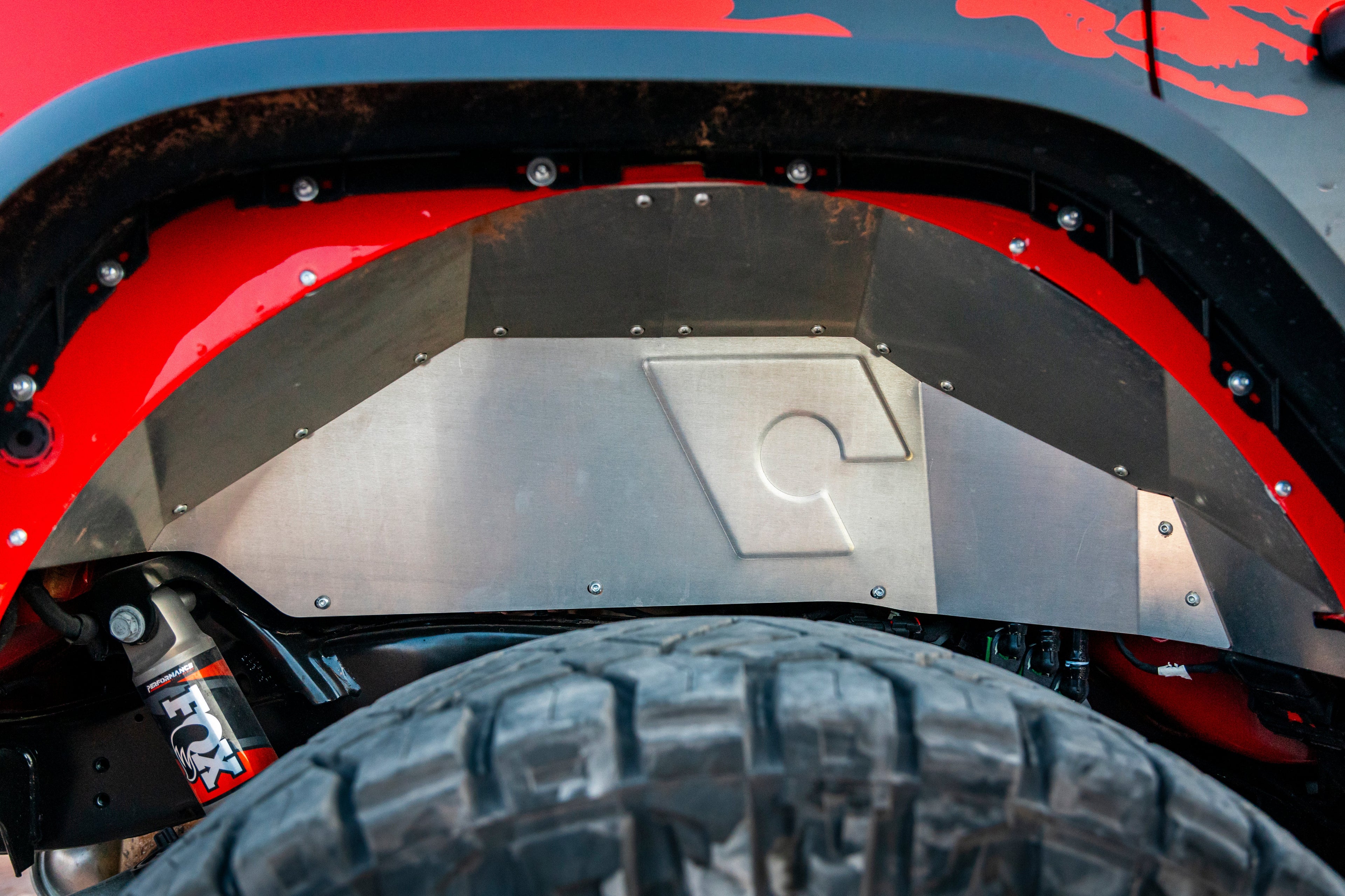 ARTEC JL Wrangler Rear Inner Fenders - Aluminum 4x4 Protection