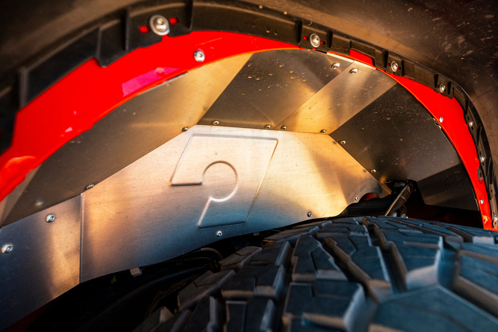 ARTEC JL Wrangler Rear Inner Fenders - Aluminum 4x4 Protection