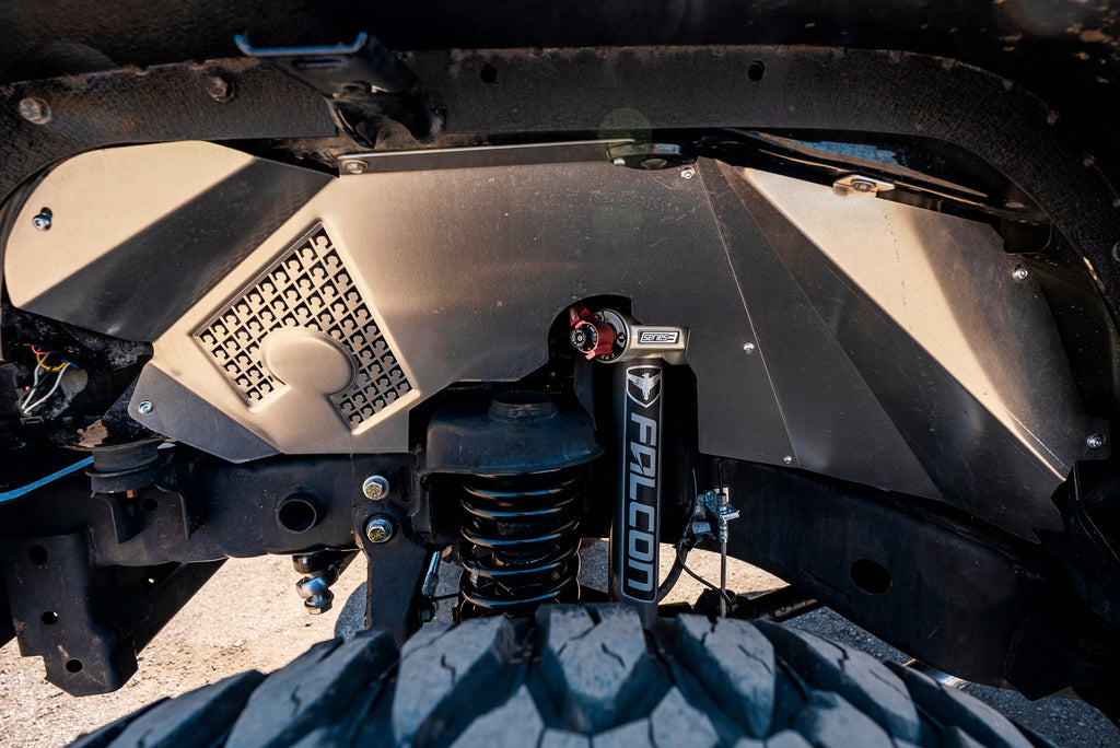 ARTEC JK Vented Aluminum Inner Fenders - USA Made Pair