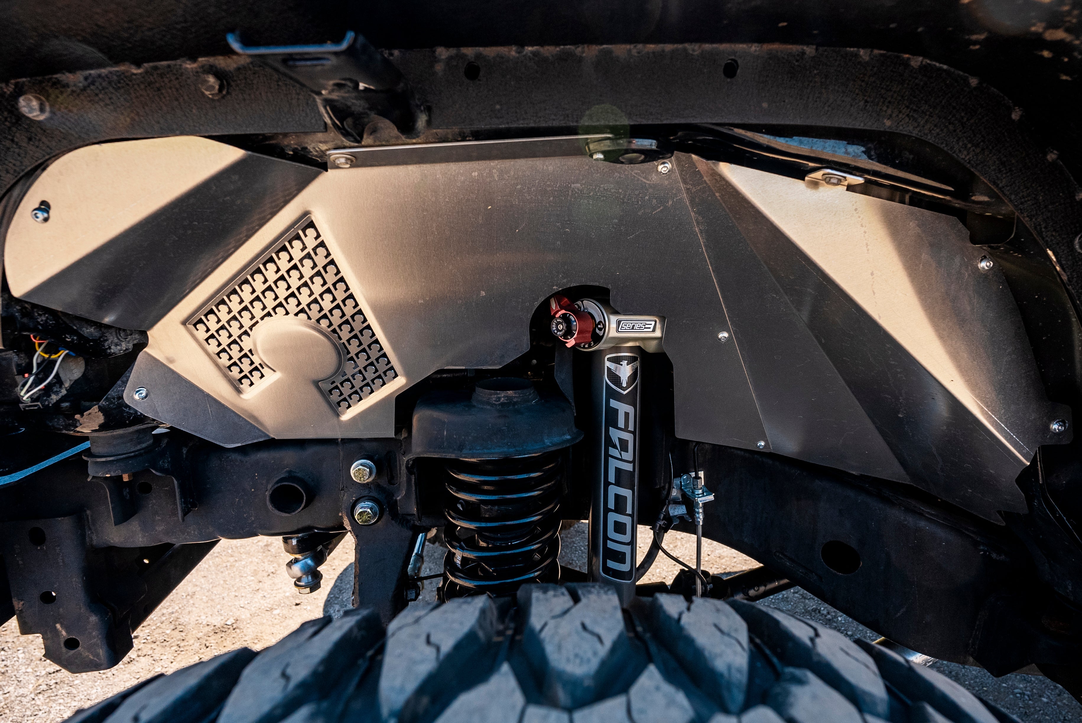 ARTEC JK Vented Aluminum Inner Fenders - USA Made Pair