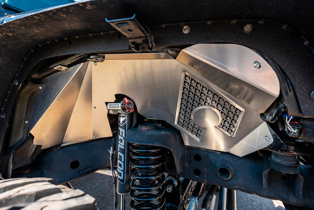 ARTEC JK Vented Aluminum Inner Fenders - USA Made Pair