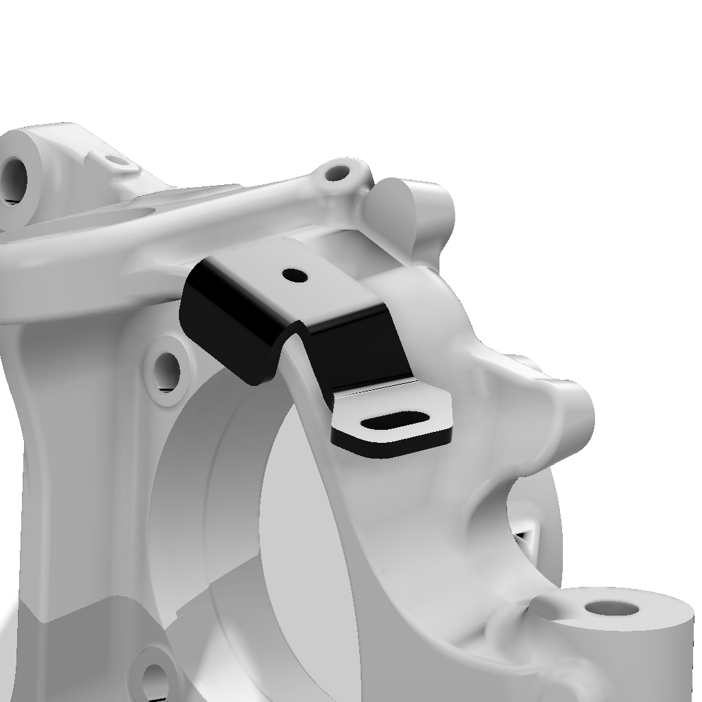 Ford Super Duty Steerable Knuckle Pod Light Mounts (2023+)