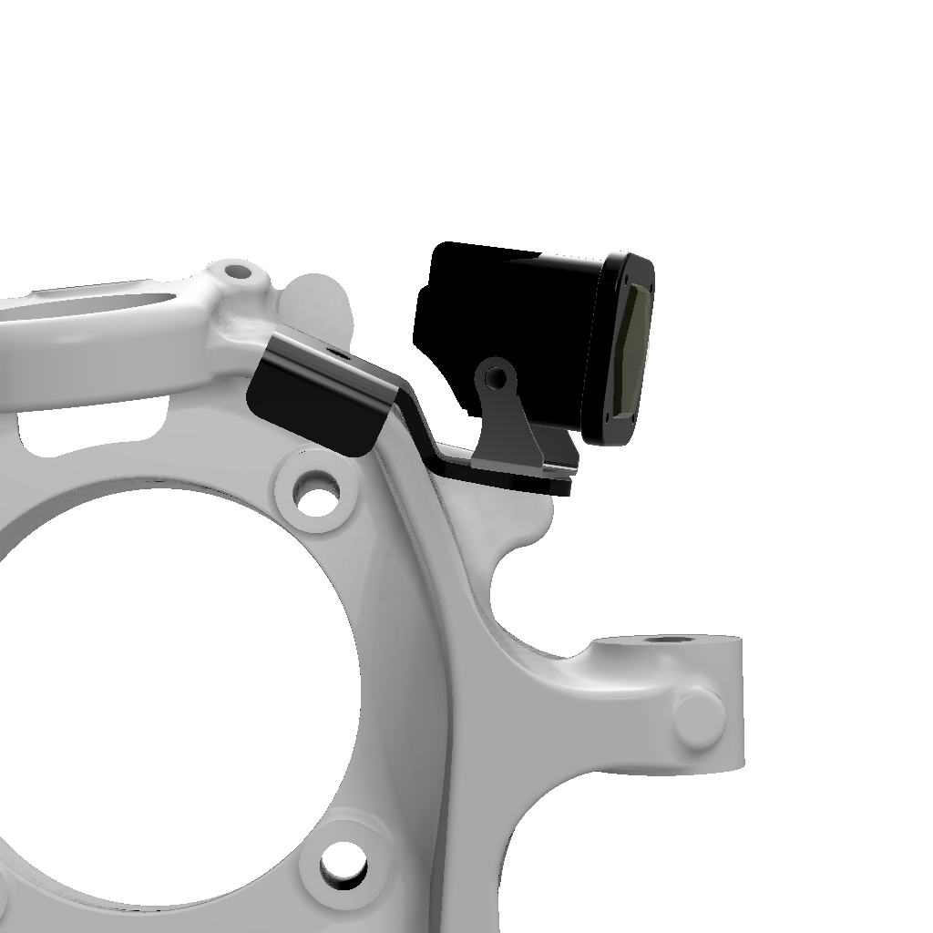 Ford Super Duty Steerable Knuckle Pod Light Mounts (2023+)