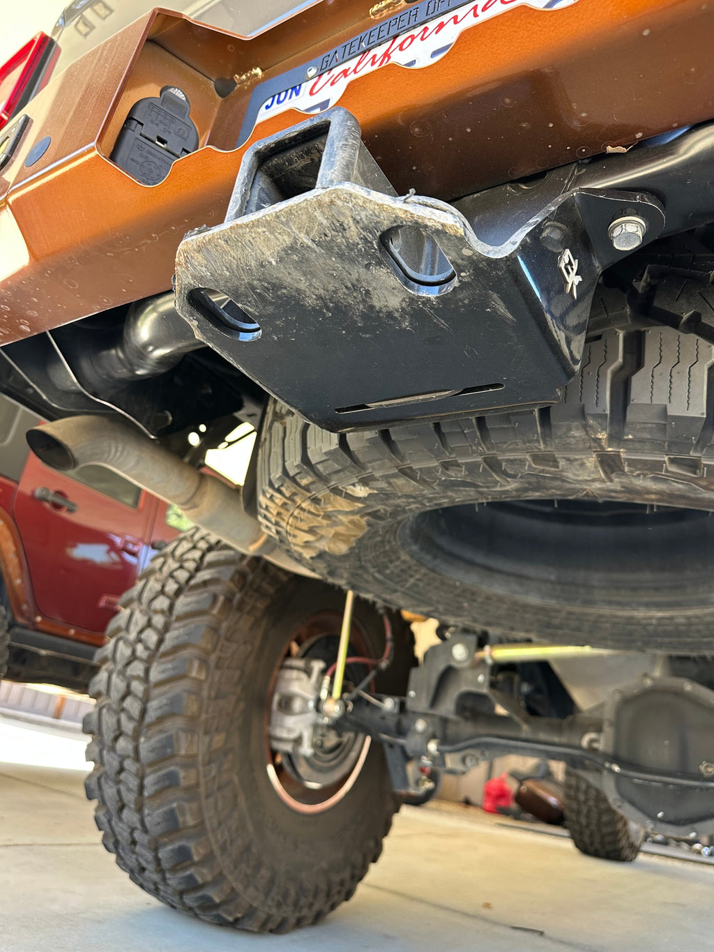 Jeep JT Tow Hitch Skid Plate for 2020+ Gladiator