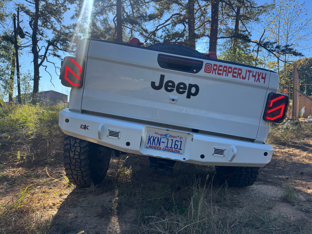 Gauntlet Rear Bumper for 2020+ Jeep Gladiator JT