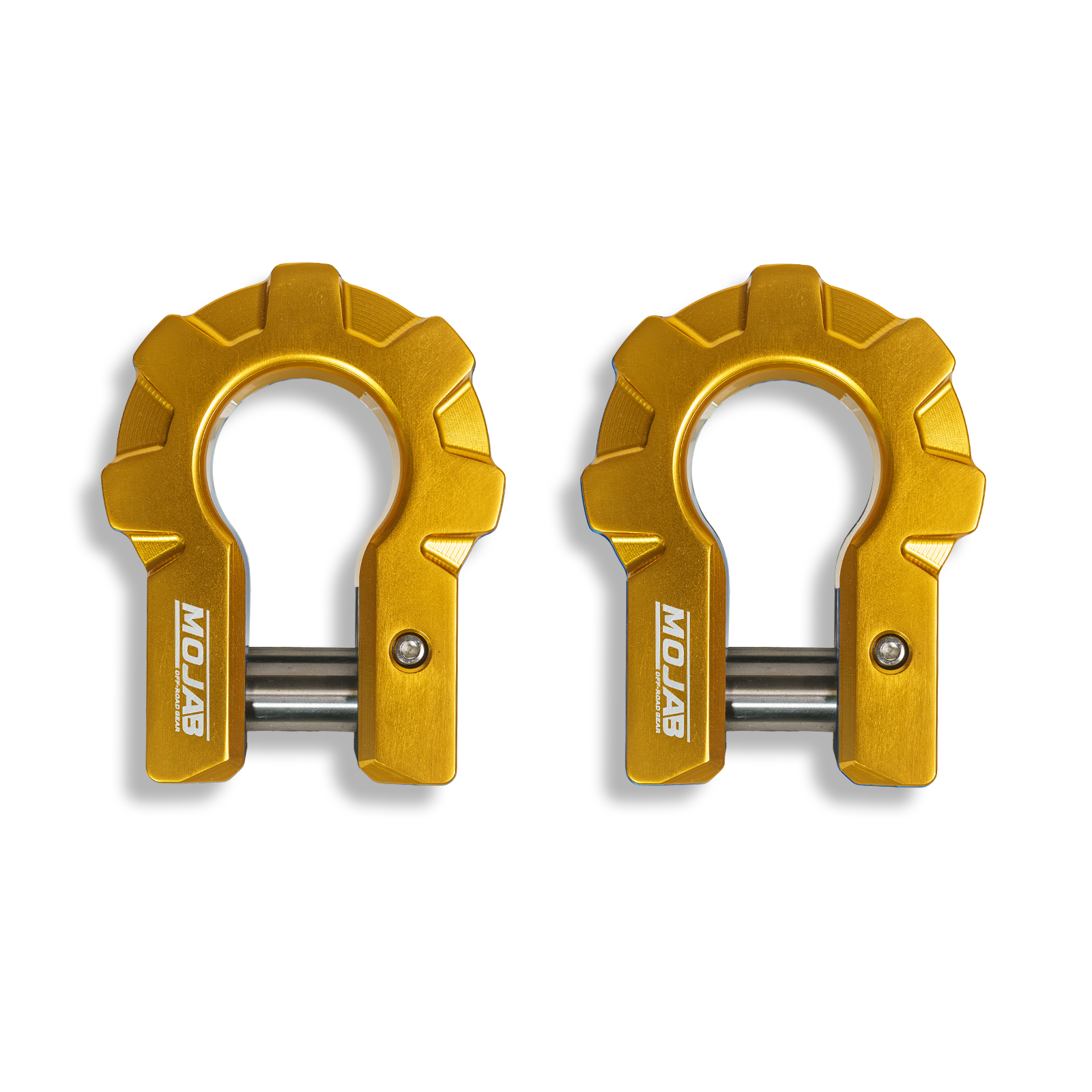 3/4'' Extreme duty Aluminum D-Shackle set (9T) (LIFETIME WARRANTY*)