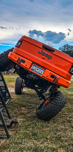 Gauntlet Rear Bumper for 2020+ Jeep Gladiator JT