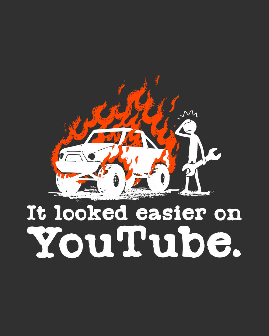 The "YouTube Certified" Mechanic Tee