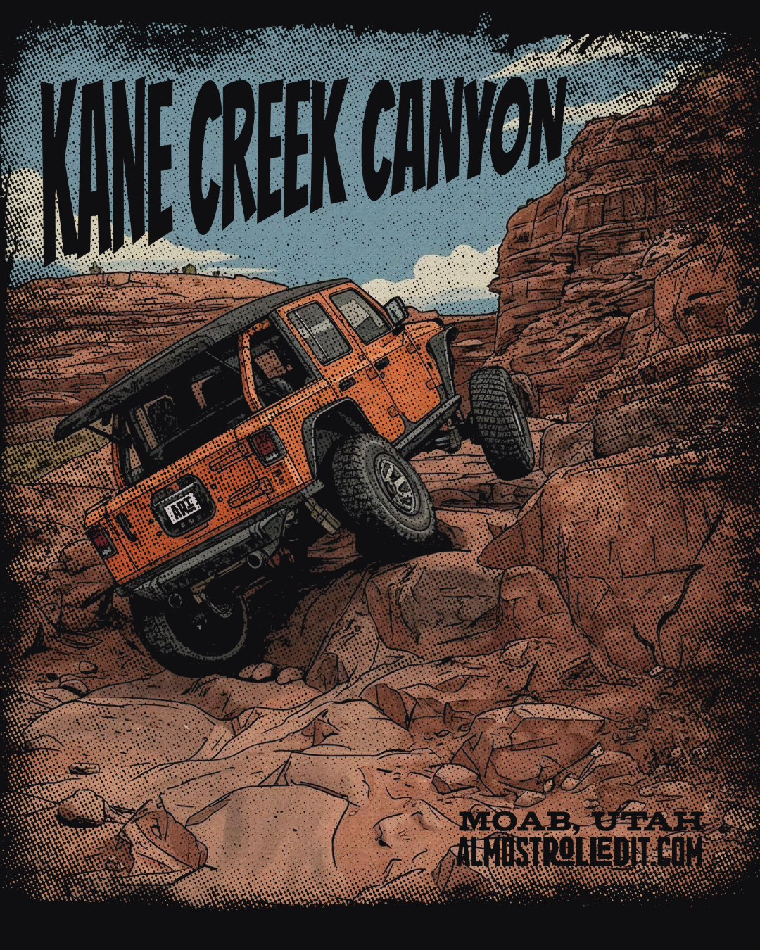 Almost Rolled It Kane Creek Canyon Tee