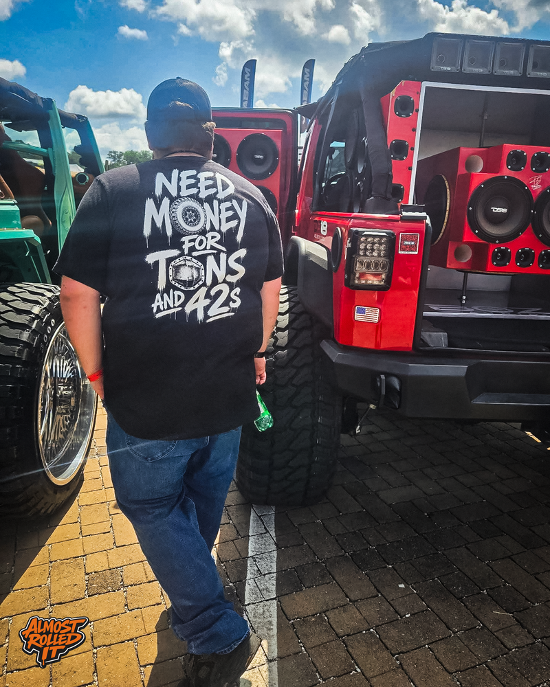 Carter, seeking new axles, tires, and maybe a killer sound system