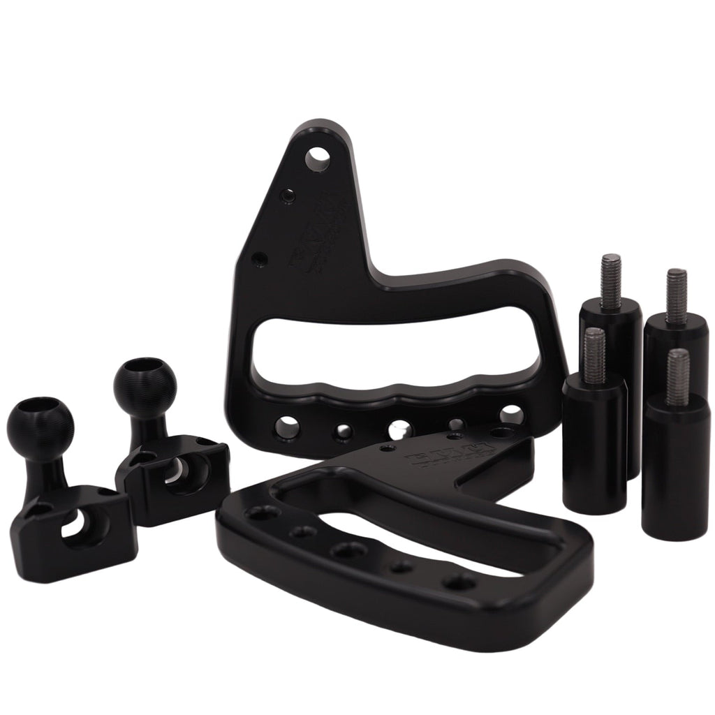 Handles & Mirror Package for 2007-2018 Jeep Wrangler JK - CMM Offroad