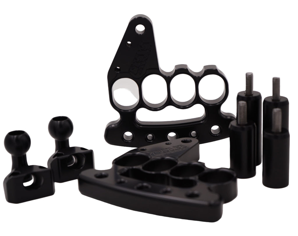 Handles & Mirror Package for 2007-2018 Jeep Wrangler JK - CMM Offroad