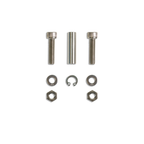 Aluminum Recessed Winch Shackle with Fairlead Kit, closed latch (LIFE TIME WARRANTY*)