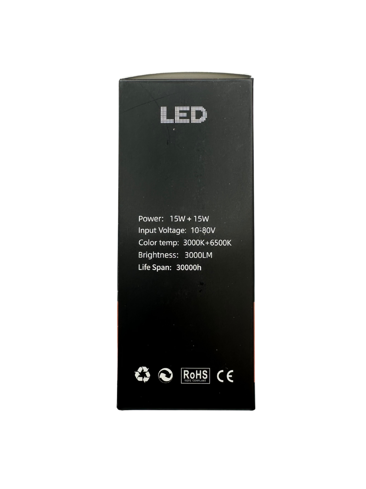 GK Easy Switch 3-Function LED Pod Lights - Amber/White