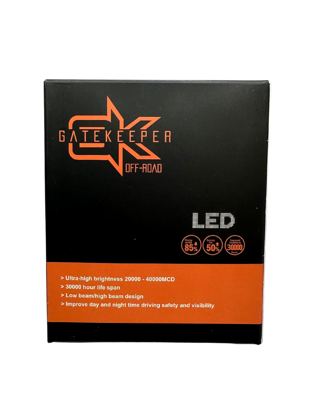 GK Easy Switch 3-Function LED Pod Lights - Amber/White