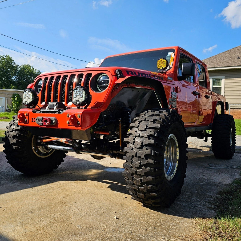 Gauntlet Front Bumper w/Winch Plate for Jeep JL/JT  2018+
