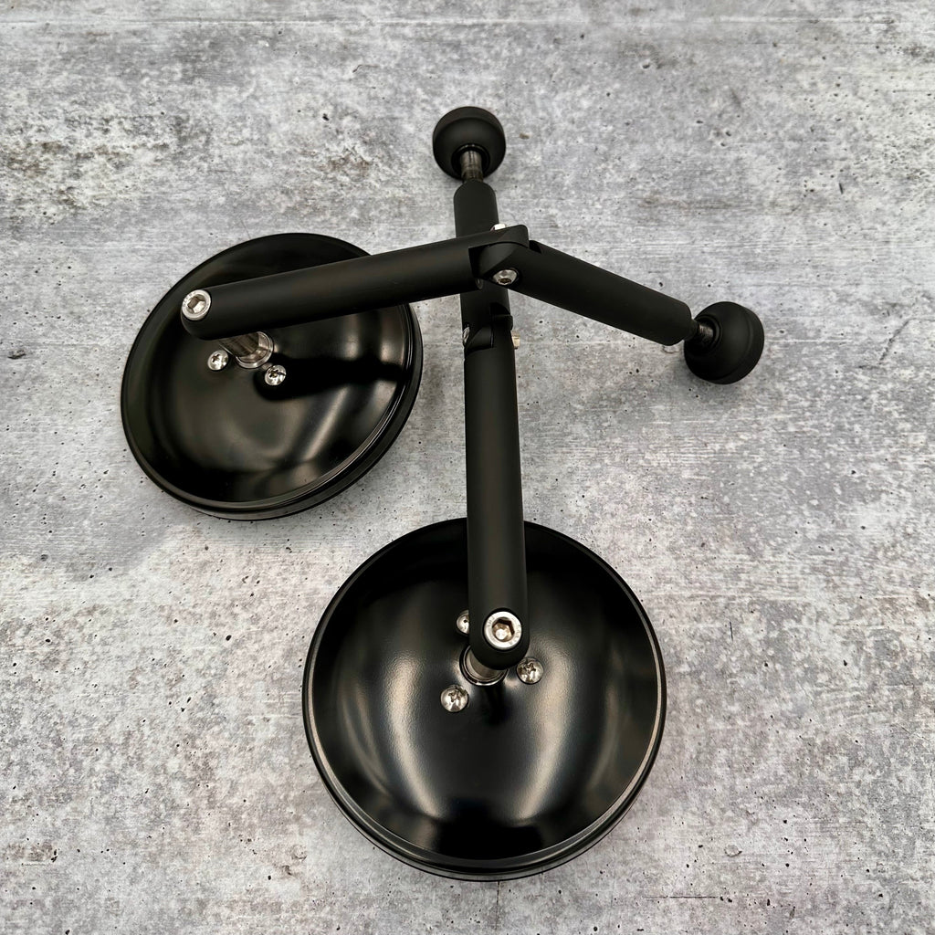 A-PILLAR SIDE MIRRORS FOR 2018 - 2023 JEEP WRANGLER JL & GLADIATOR - CMM OFFROAD