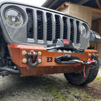 Gauntlet Front Bumper w/Winch Plate for Jeep JL/JT  2018+