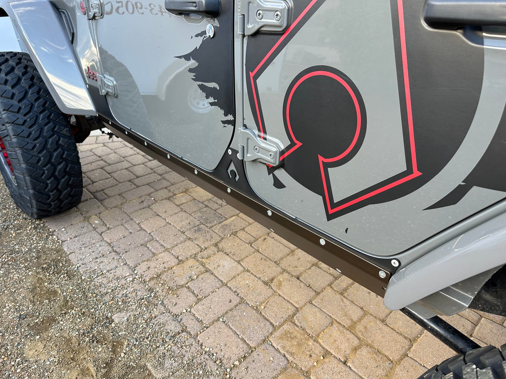 JLU Rocker Armor - Steel & Aluminum Boatside Protection