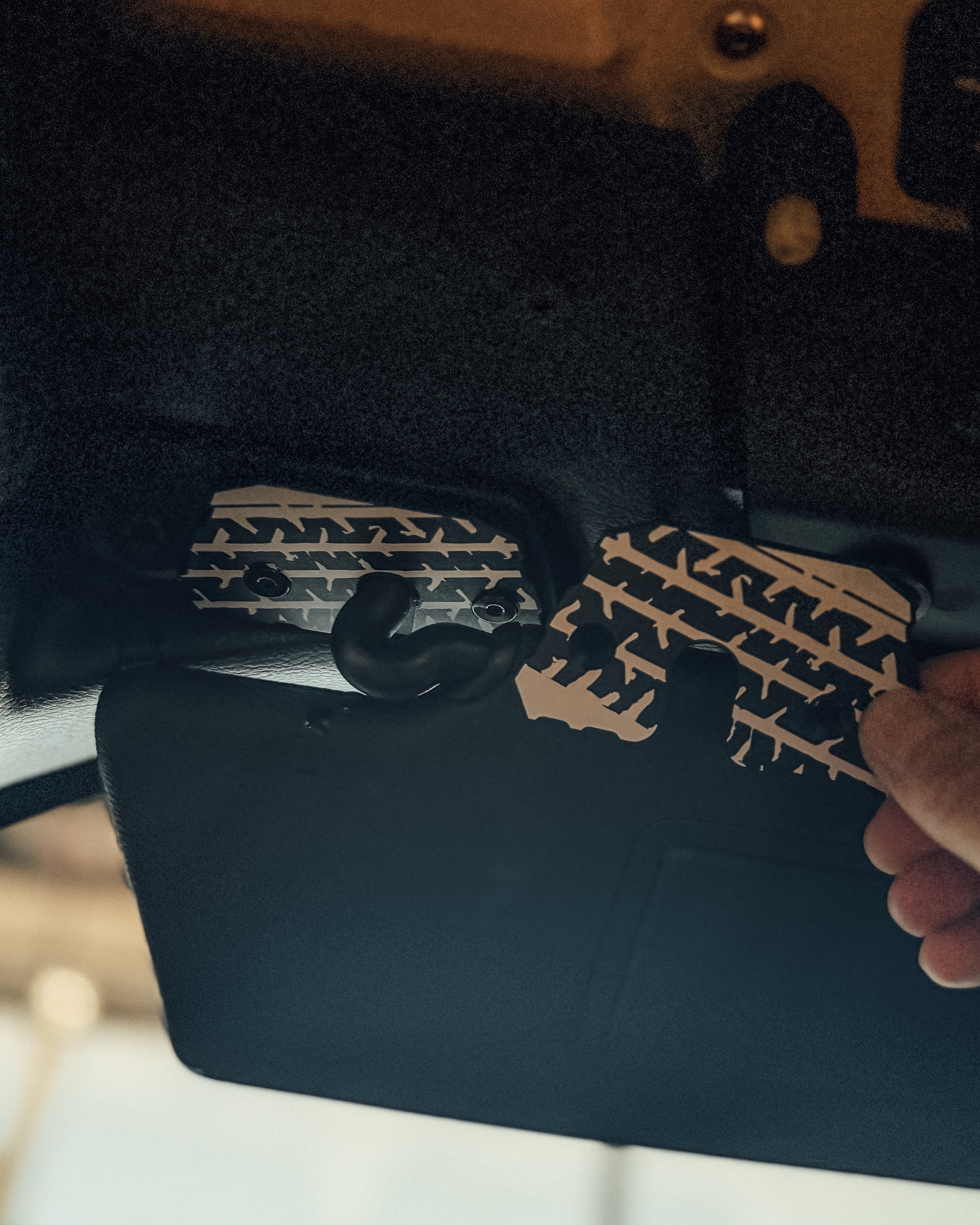 Jeep Wrangler Sun Visor Fix Bracket - Steel Off-Road