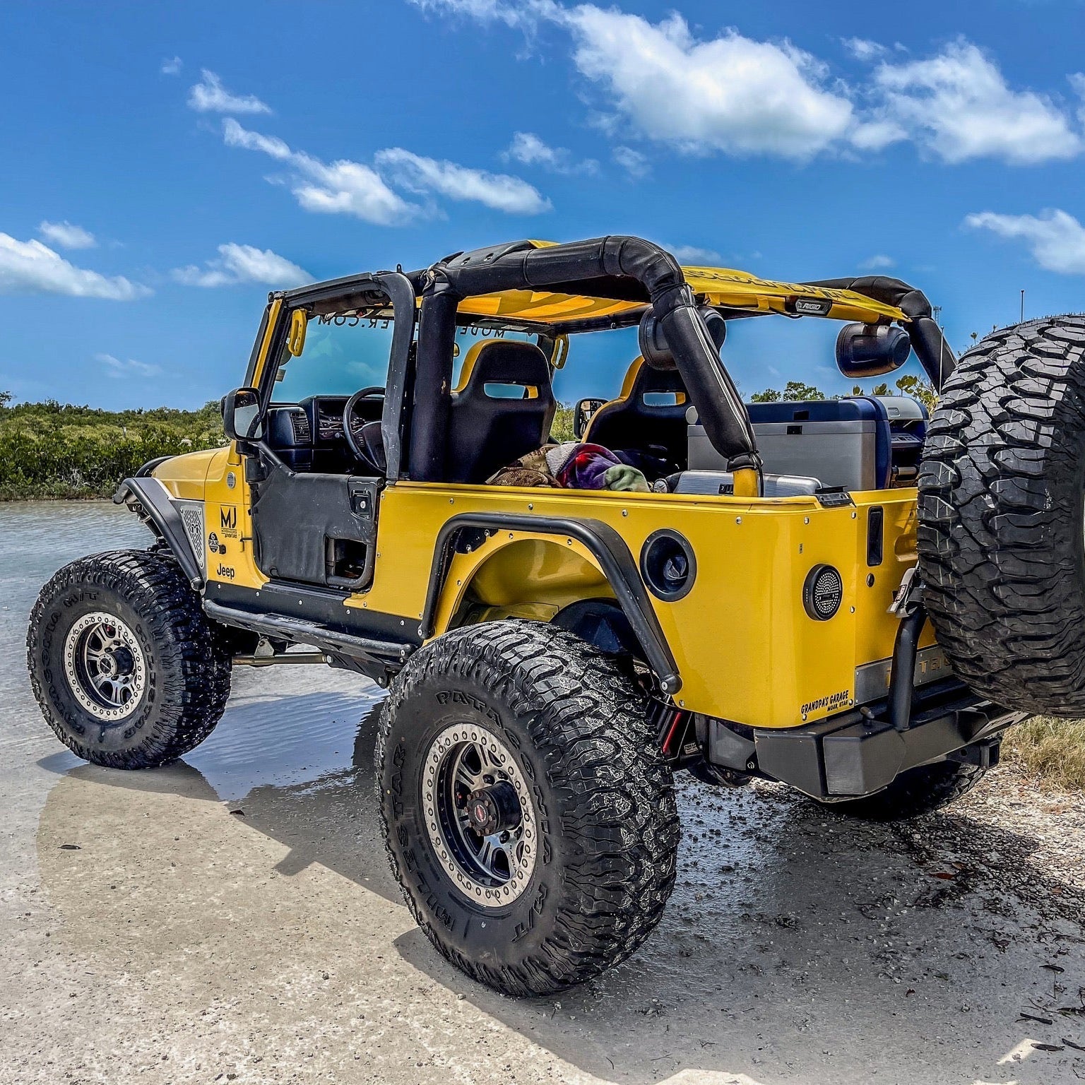 Handle & Mirror Package For 1986 - 1995 TJ / LJ / YJ - CMM Offroad