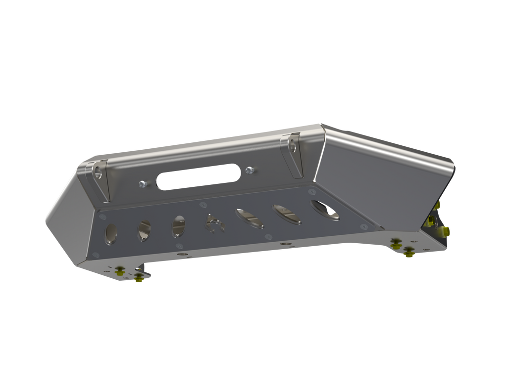 Jeep JK/JL/JT High Clearance Front Bumper - Winch Ready