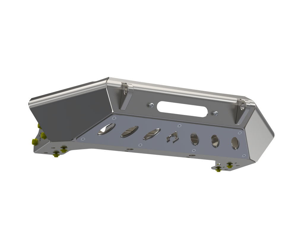 Jeep JK/JL/JT High Clearance Front Bumper - Winch Ready