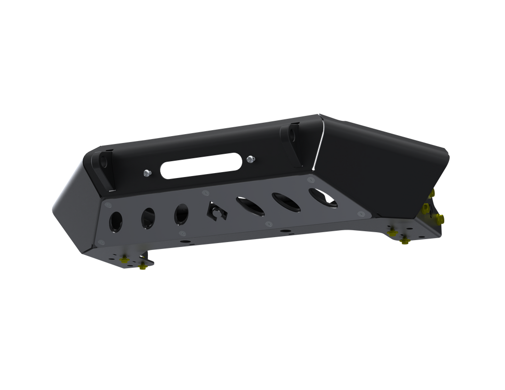 Jeep JK/JL/JT High Clearance Front Bumper - Winch Ready