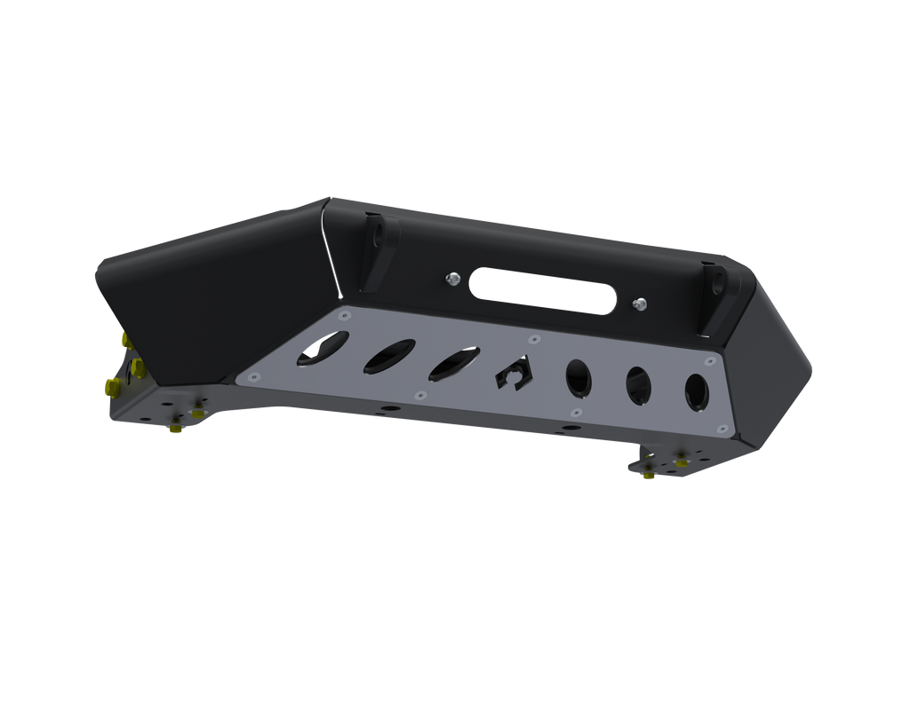 Jeep JK/JL/JT High Clearance Front Bumper - Winch Ready