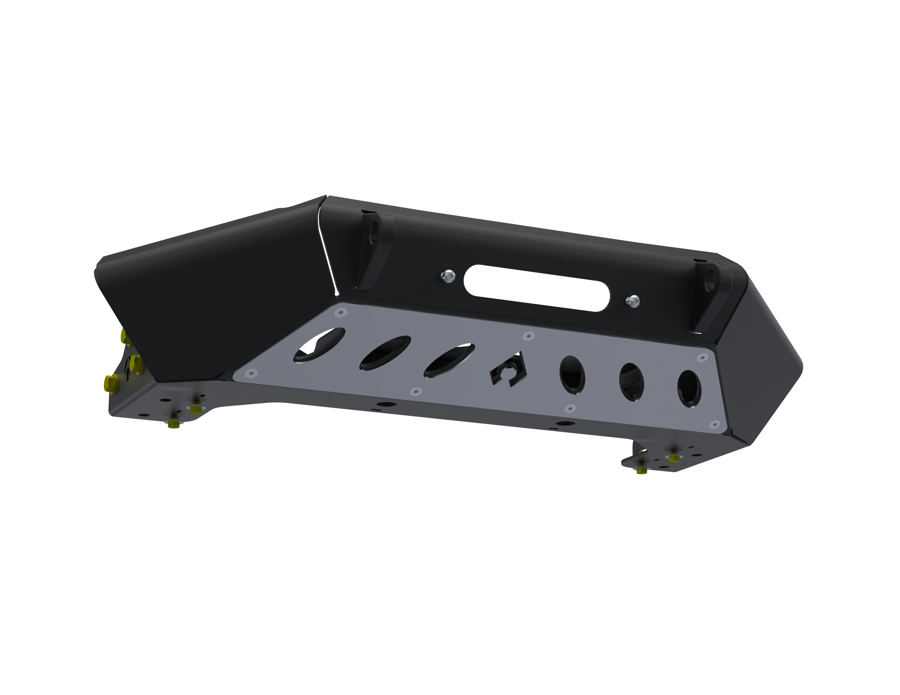 Jeep JK/JL/JT High Clearance Front Bumper - Winch Ready