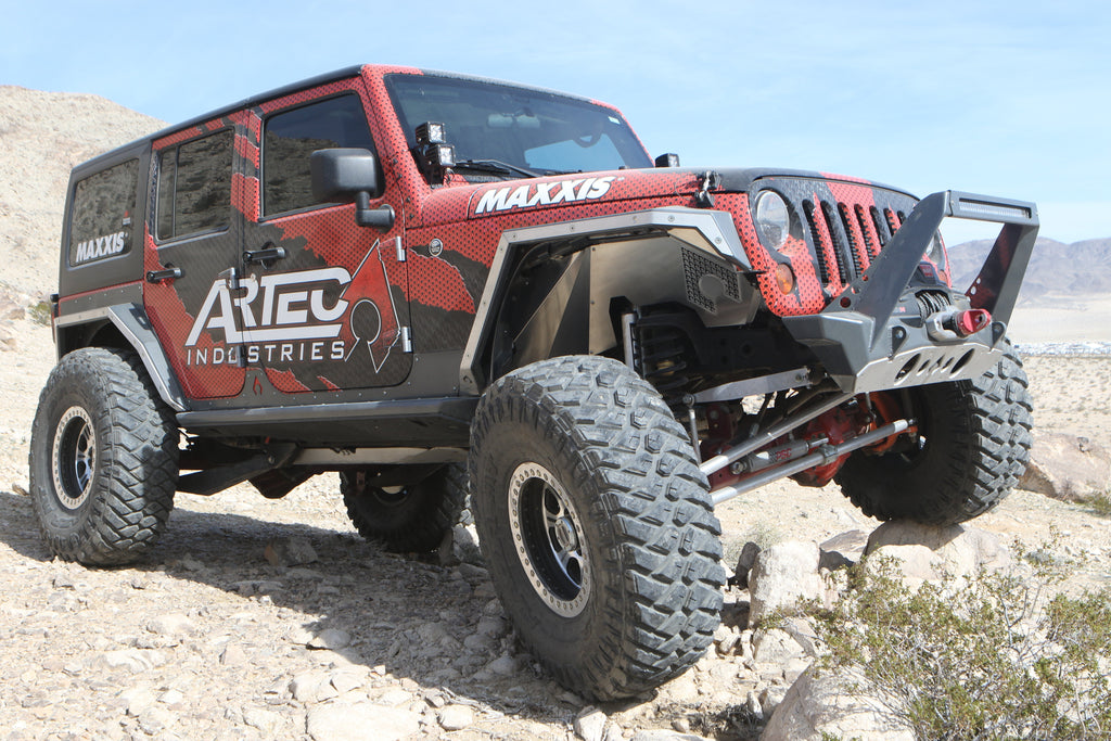 ARTEC JK Vented Aluminum Inner Fenders - USA Made Pair