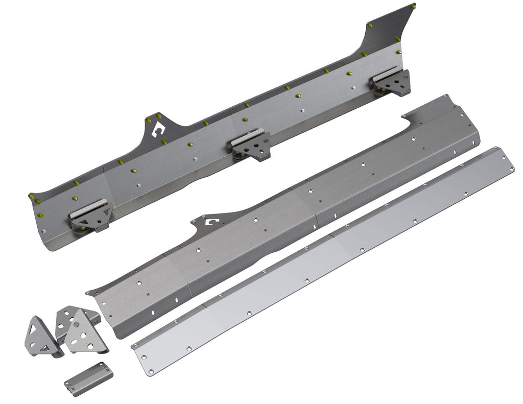 JLU Rocker Armor - Steel & Aluminum Boatside Protection