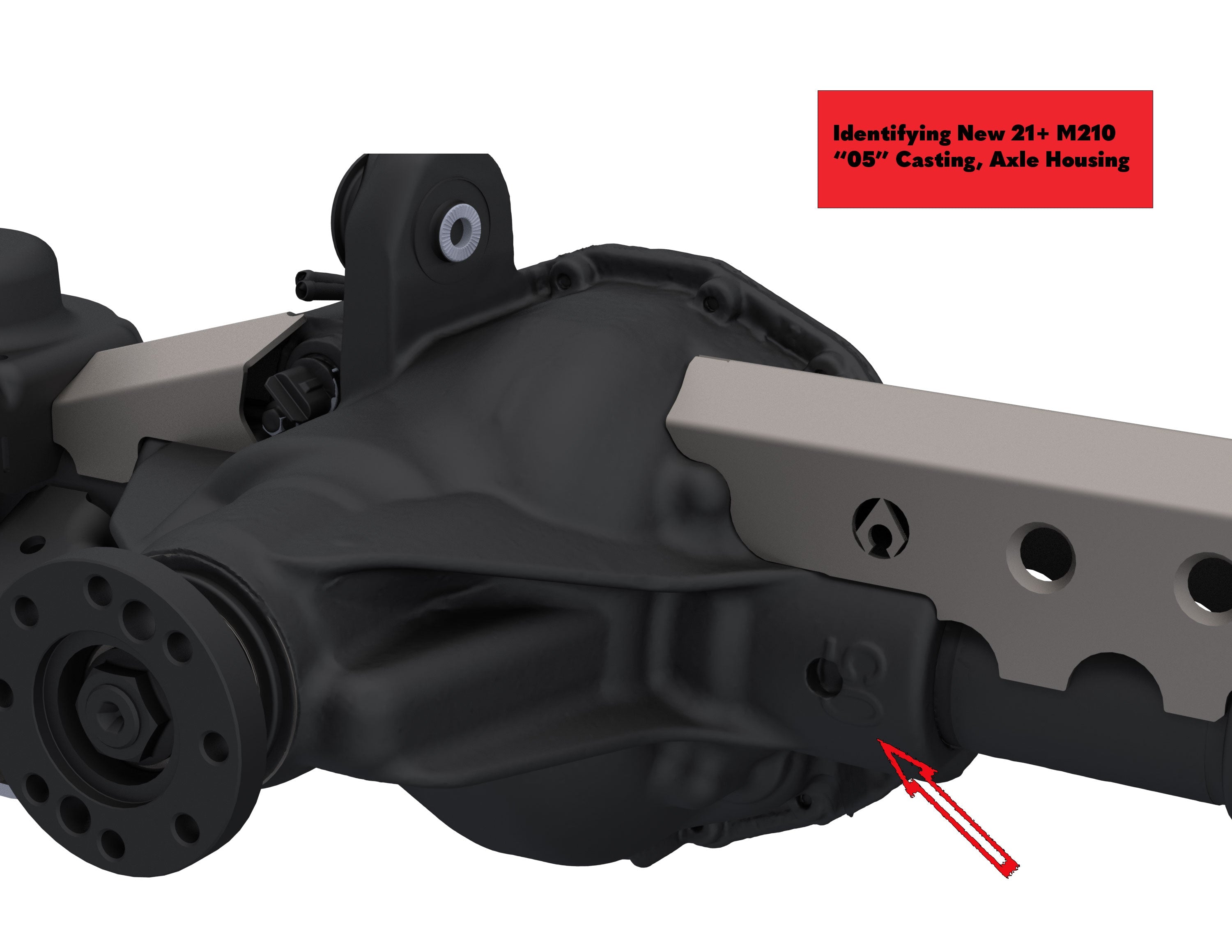 JL-JT APEX Front Axle Truss - Patent Pending Peaked Design