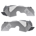 JL/JT Vented Aluminum Inner Fenders - 37" Tire Compatible
