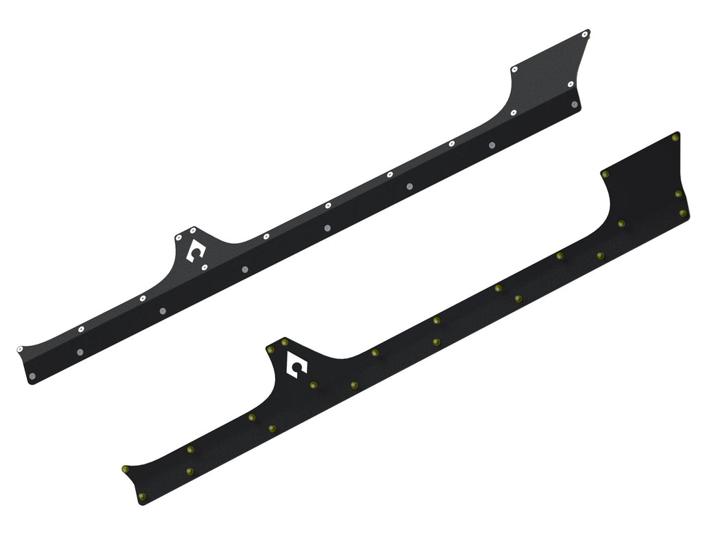 JLU Aluminum Rocker Armor - 3/16" Trail Protection