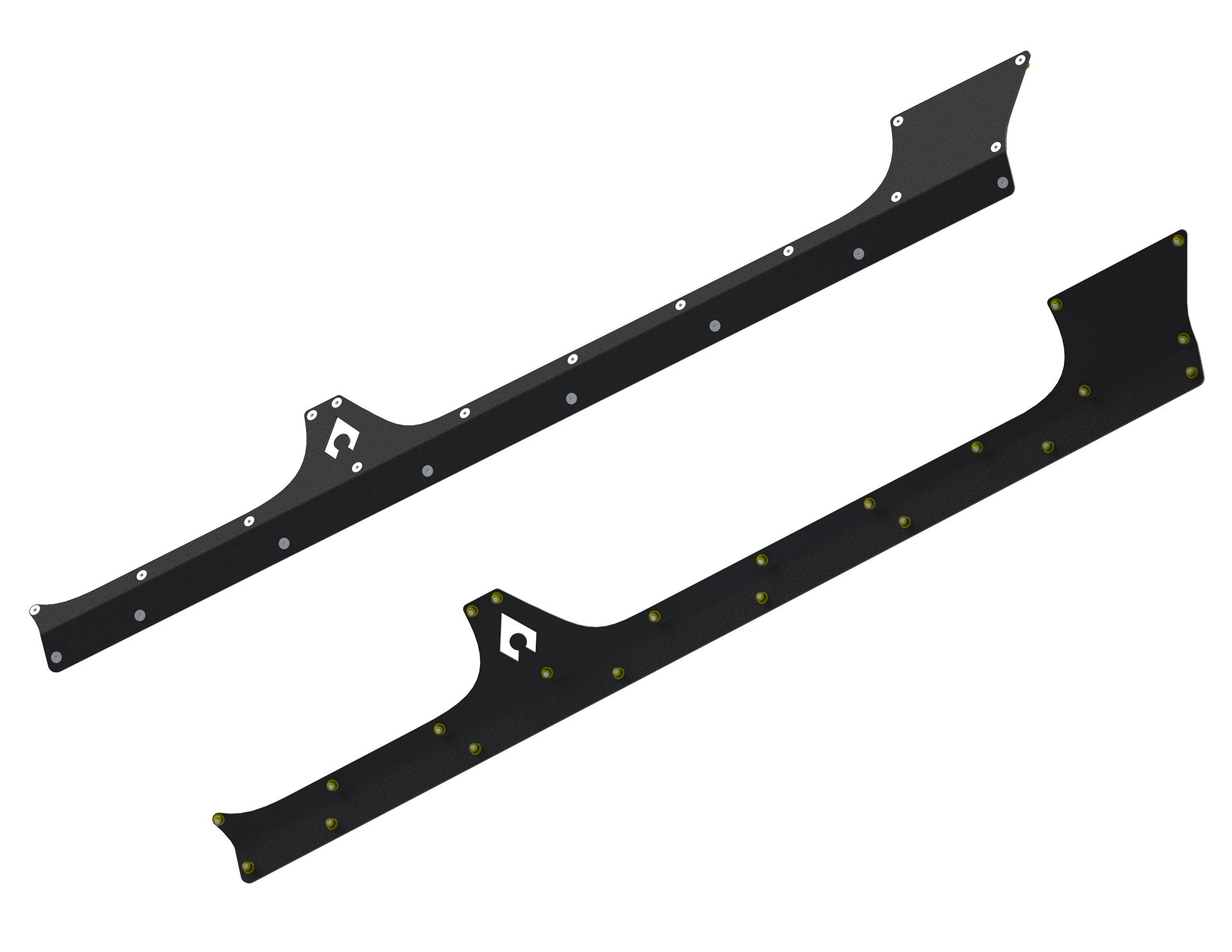 JLU Aluminum Rocker Armor - 3/16" Trail Protection