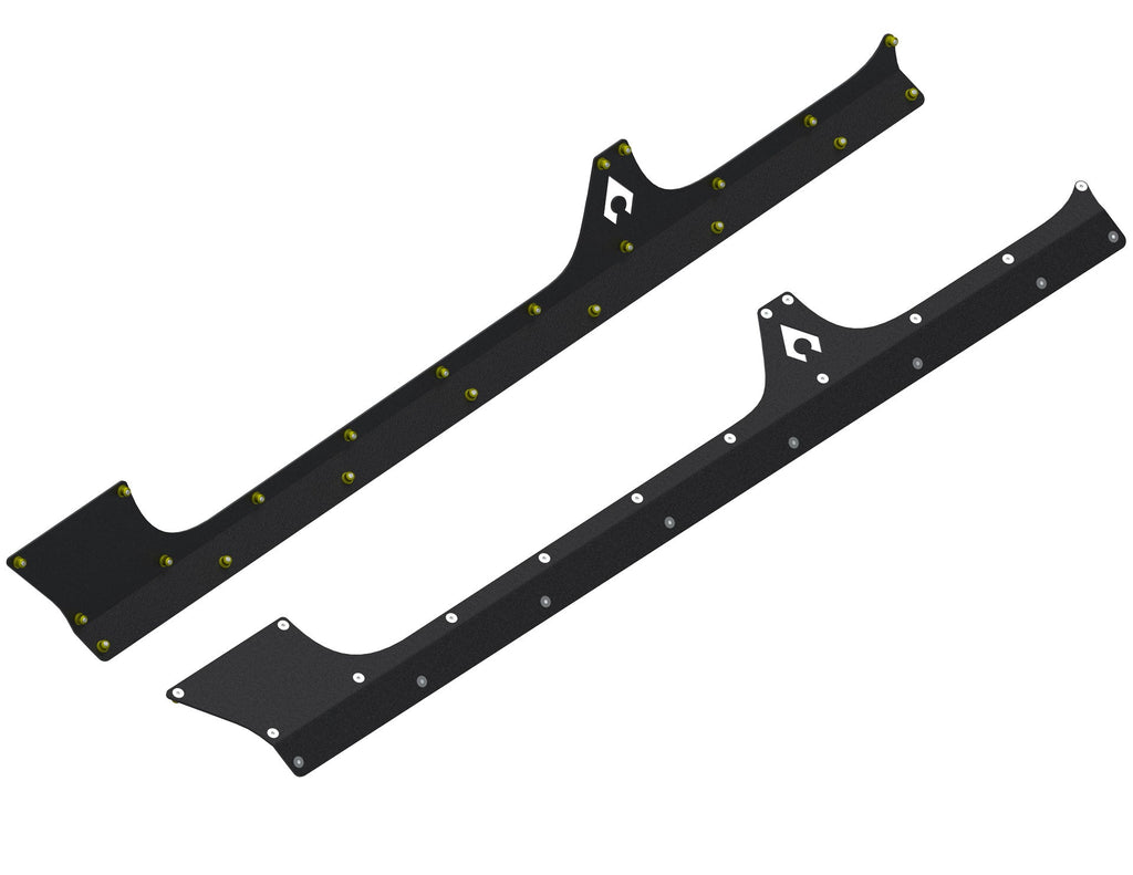 JLU Aluminum Rocker Armor - 3/16" Trail Protection