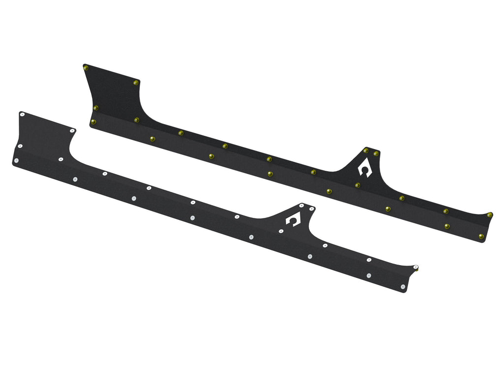 JLU Aluminum Rocker Armor - 3/16" Trail Protection