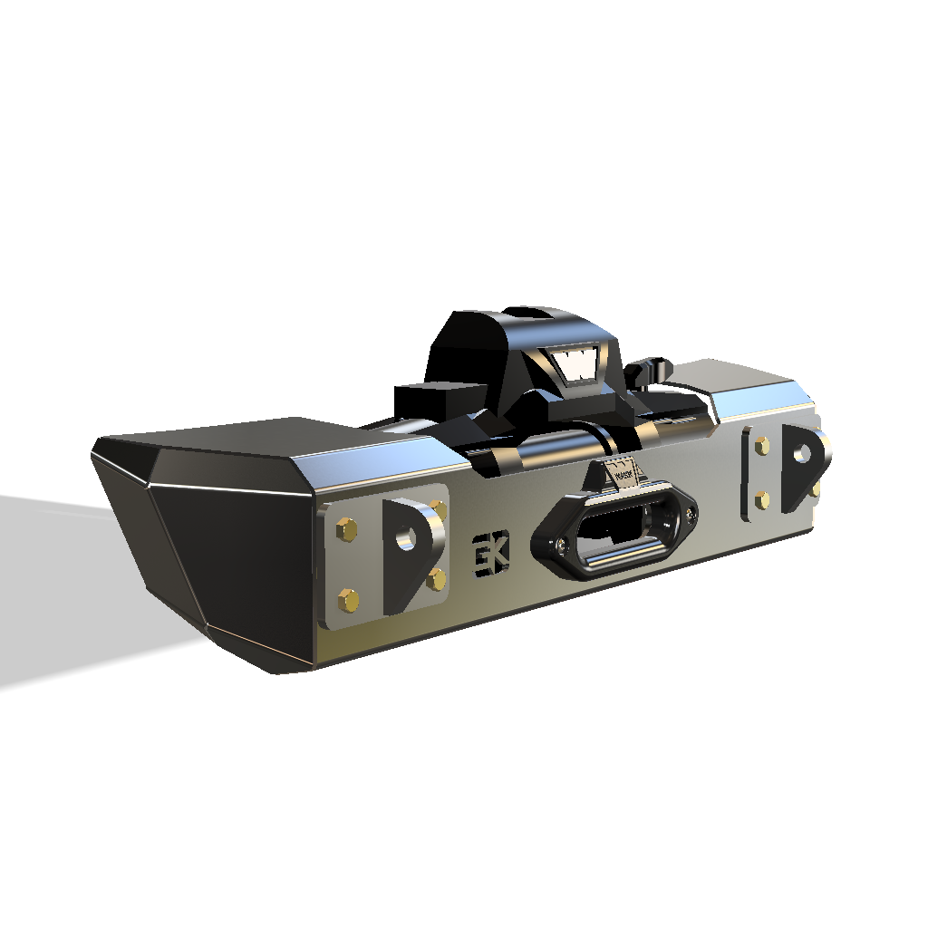 Gauntlet Front Bumper w/Winch Plate for Jeep JL/JT  2018+