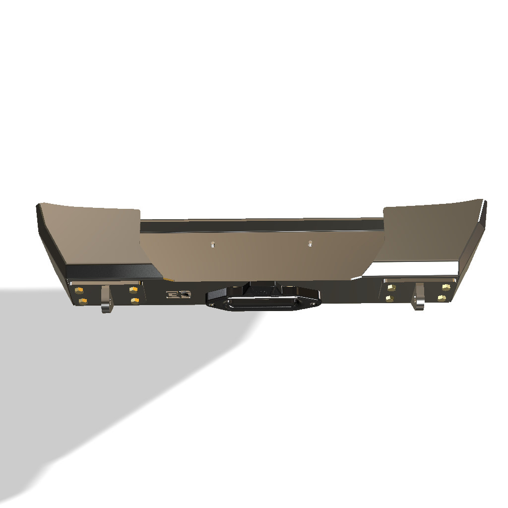 Gauntlet Front Bumper w/Winch Plate for Jeep JL/JT  2018+