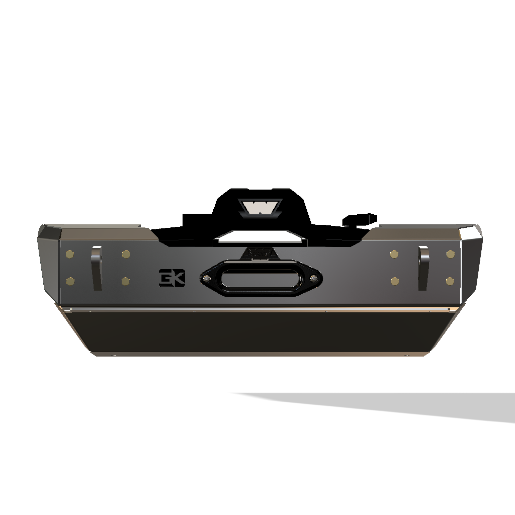 Gauntlet Front Bumper w/Winch Plate for Jeep JL/JT  2018+