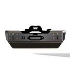 Gauntlet Front Bumper w/Winch Plate for Jeep JL/JT  2018+