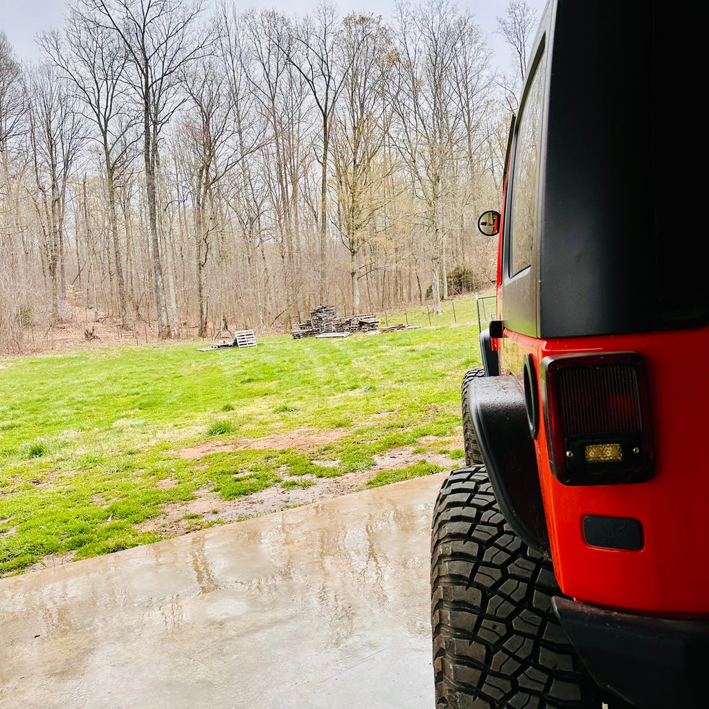 CMM Offroad Jeep 6 Inch Breakaway Side Mirrors